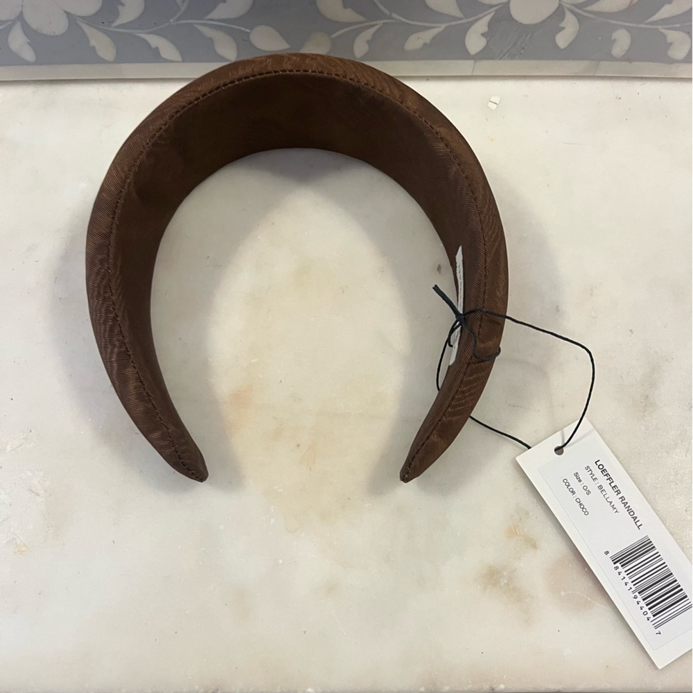 Loeffler Randall Headband - nwt - brown!